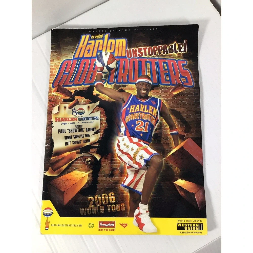 Harlem Globetrotters 2006 World Tour Program‎ Unstoppable